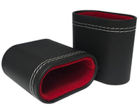 Backgammon-bekerset van imitatieleer