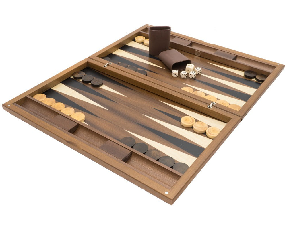 De Dal Negro York Deluxe Backgammon Set
