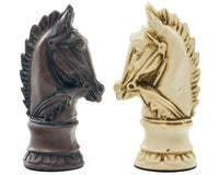 Berkeley Chess Victoriaanse Roestbruine Schaakstukken