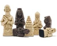 Berkeley Chess Egyptische roestbruine schaakstukken