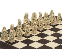 Berkeley Chess Egyptische roestbruine schaakstukken