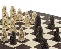 Berkeley Chess Egyptische roestbruine schaakstukken