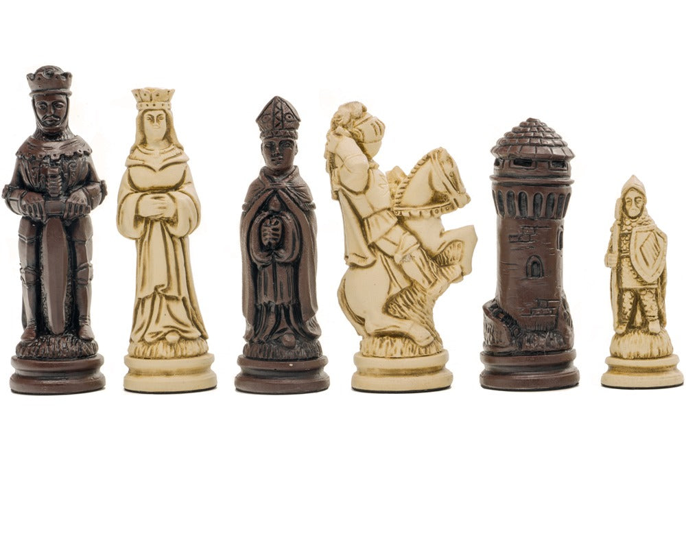 Berkeley Chess Camelot Russet Schaakstukken