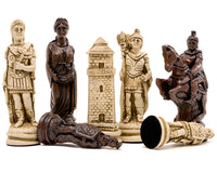 Berkeley Chess Roman Russet-schaakstukken