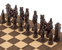 Berkeley Chess Roman Russet-schaakstukken
