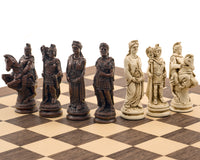 Berkeley Chess Roman Russet-schaakstukken