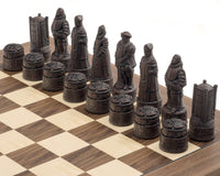 Berkeley Chess Engelse Russet-schaakstukken