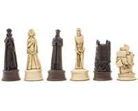 Berkeley Chess Elizabethan Russet Schaakstukken
