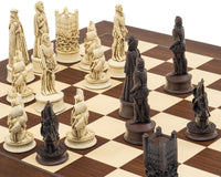Berkeley Chess Elizabethan Russet Schaakstukken