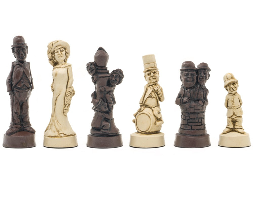 Berkeley Chess Movie Stars Russet - Schaakstukken