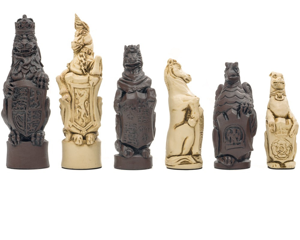 Berkeley Chess Royal Beast Russet Schaakstukken