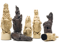 Berkeley Chess Royal Beast Russet Schaakstukken
