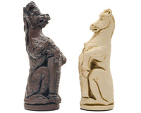 Berkeley Chess Royal Beast Russet Schaakstukken