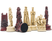 Berkeley Chess Elizabethan Cardinal Schaakstukken