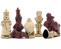 Berkeley Chess Alice in Wonderland Cardinal-schaakstukken