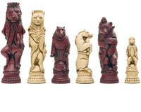 Berkeley Chess Reynard the Fox Cardinal — Schaakstukken