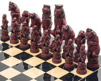 Berkeley Chess Reynard the Fox Cardinal — Schaakstukken