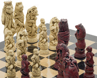 Berkeley Chess Reynard the Fox Cardinal — Schaakstukken