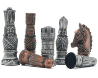 Berkeley Chess Victoriaanse metalen schaakstukken
