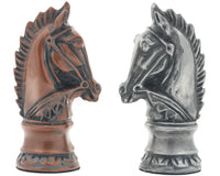 Berkeley Chess Victoriaanse metalen schaakstukken