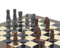 Berkeley Chess Victoriaanse metalen schaakstukken