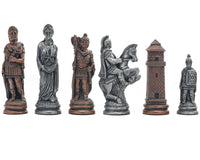 Berkeley Chess Romeinse Metallic-schaakstukken