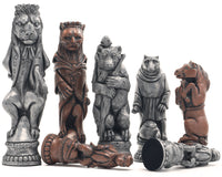 Berkeley Chess Reynard the Fox metalen schaakstukken