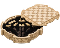 Isle of Lewis compacte Keltische Schaakset, 22,9 cm, ivoorkleurig