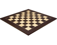 Deluxe Schaakbord van Wenge en Esdoorn — 60 cm