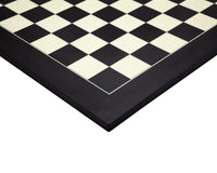 45 cm Zwart-Esdoorn Deluxe Schaakbord