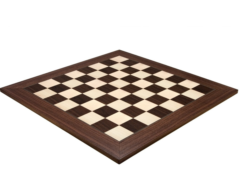 23.6 Inch Montgoy Palisander and Maple Deluxe Chess Board, Luxury Spanish Craftsmanship, Extra Large Quality with 2.36 Inch Squares