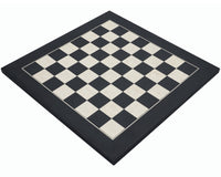 40 cm Deluxe zwart en esdoorn schaakbord