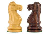 Supreme Serie Palissander Staunton-schaakstukken - 8,9 cm