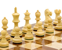 Fierce Knight Sheesham Staunton-schaakstukken – 7,6 cm, inclusief opbergkist voor schaakstukken van donker hout