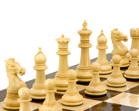 Madrid-serie Palissander Luxe Schaakstukken - 10 cm