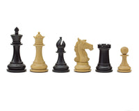 Columbus Series ebbenhouten schaakstukken - 10,2 cm