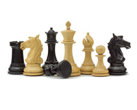 Columbus Series ebbenhouten schaakstukken - 10,2 cm