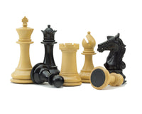 Columbus Series ebbenhouten schaakstukken - 10,2 cm