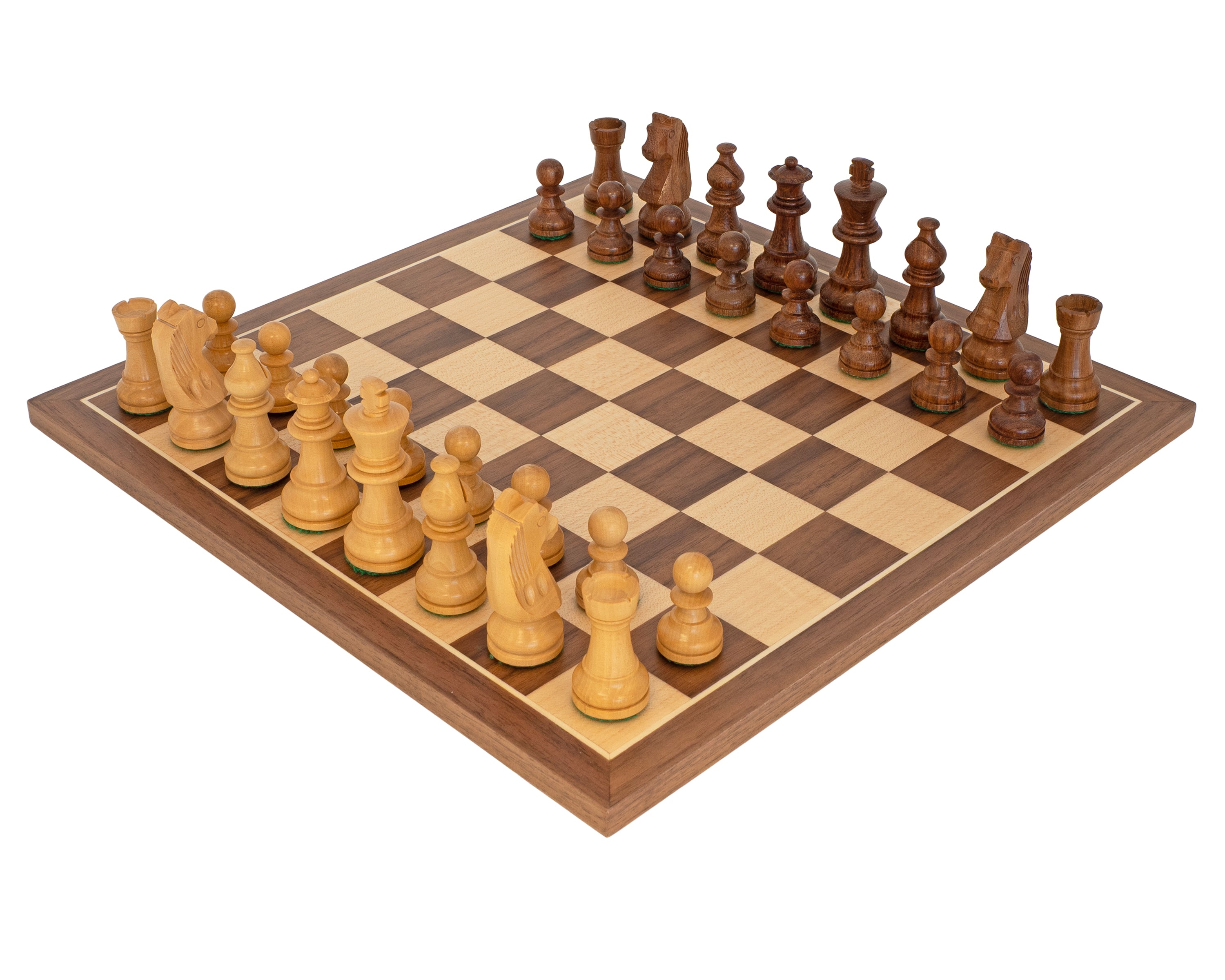 Down Head Knight Academy Kleine Schaakset