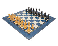 Oxford Series Zwart en Blauw Érable Schaakset