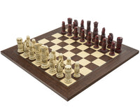 De Berkeley Chess Victorian Cardinal palisander schaakset