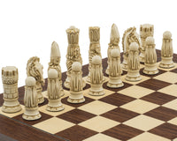 De Berkeley Chess Victorian Cardinal palisander schaakset