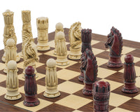 De Berkeley Chess Victorian Cardinal palisander schaakset