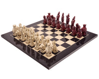 Berkeley Chess Mandarin Zwarte Cardinal-schaakset