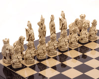Berkeley Chess Mandarin Zwarte Cardinal-schaakset