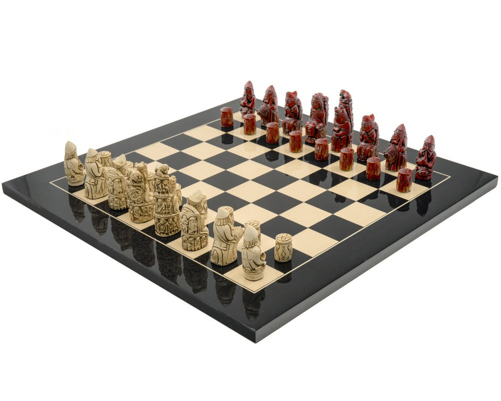 Berkeley Chess middeleeuwse zwarte kardinaal-schaakset
