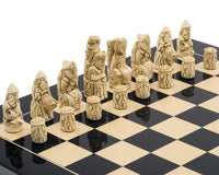 Berkeley Chess middeleeuwse zwarte kardinaal-schaakset