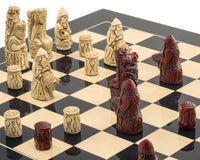 Berkeley Chess middeleeuwse zwarte kardinaal-schaakset