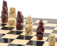 Berkeley Chess middeleeuwse zwarte kardinaal-schaakset