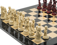 Berkeley Chess Movie Stars Black Cardinal Grand Schaakset